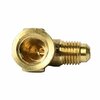 Thrifco Plumbing #50 1/4 Inch Flare x 1/4 InchFIP Brass 90 Elbow Adapter 4401172
